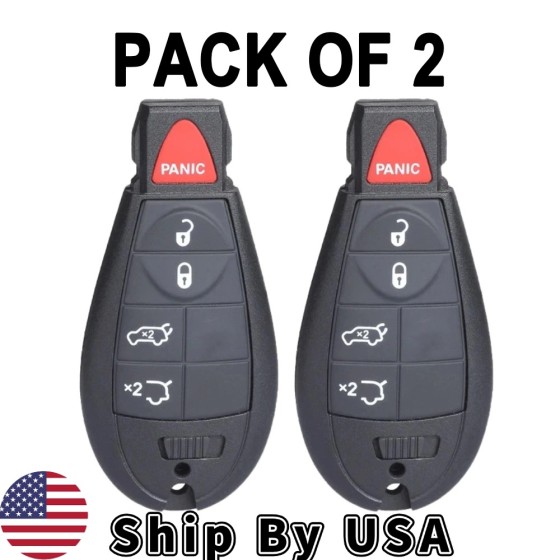 Jeep 5 Button Fobik 2008-2013 For IYZ-C01C M3N5WY783X | Aftermarket